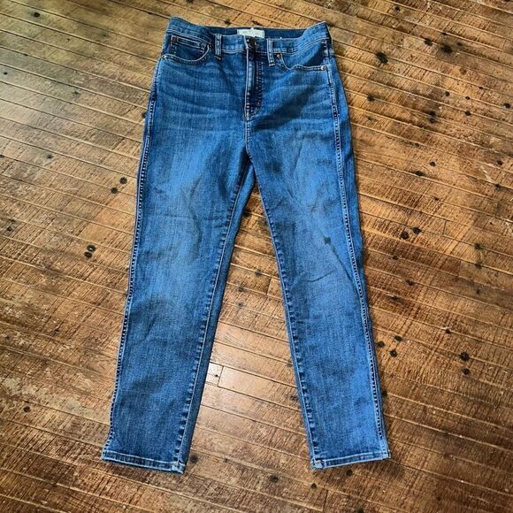 Madewell Stovepipe high waist 28 sustainable normcore jeans - Picture 2 of 5